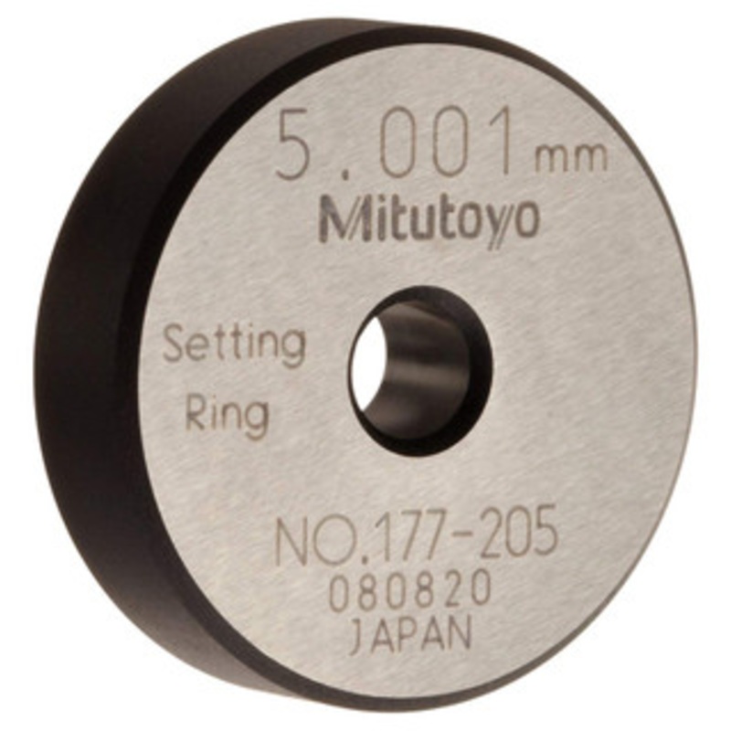 Mitutoyo Metric Steel Setting Ring, 5mm – 177-205