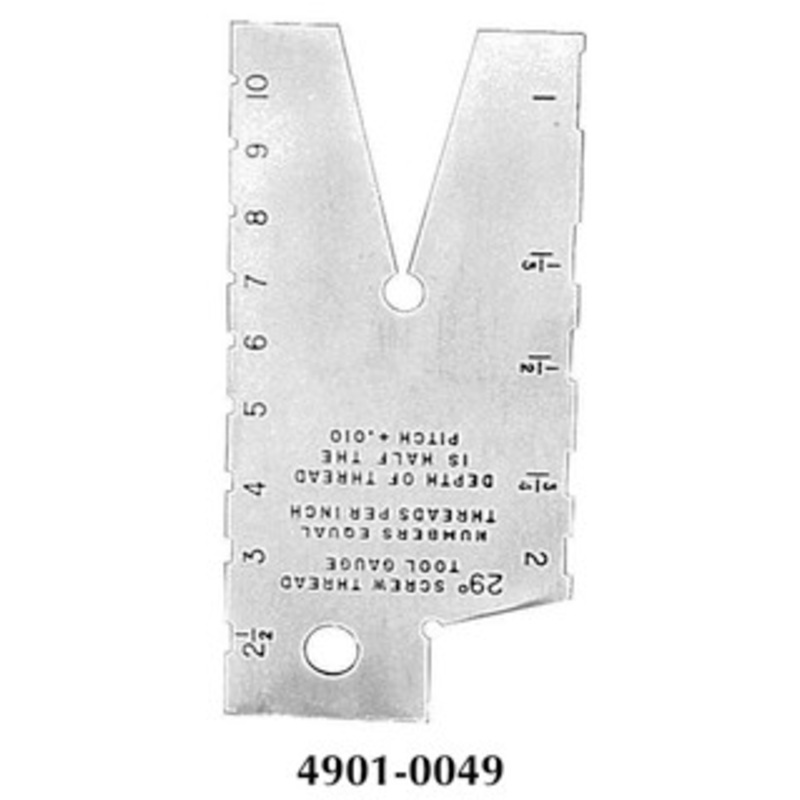 Precise 29 Acme Screw Thread Gage, Made in USA – 4901-0032