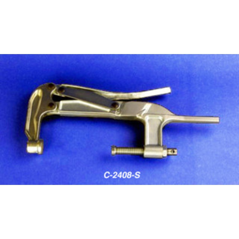 Knu-Vise C-Clamp Short Spindle 3.25 Throat Depth – C-2408-S