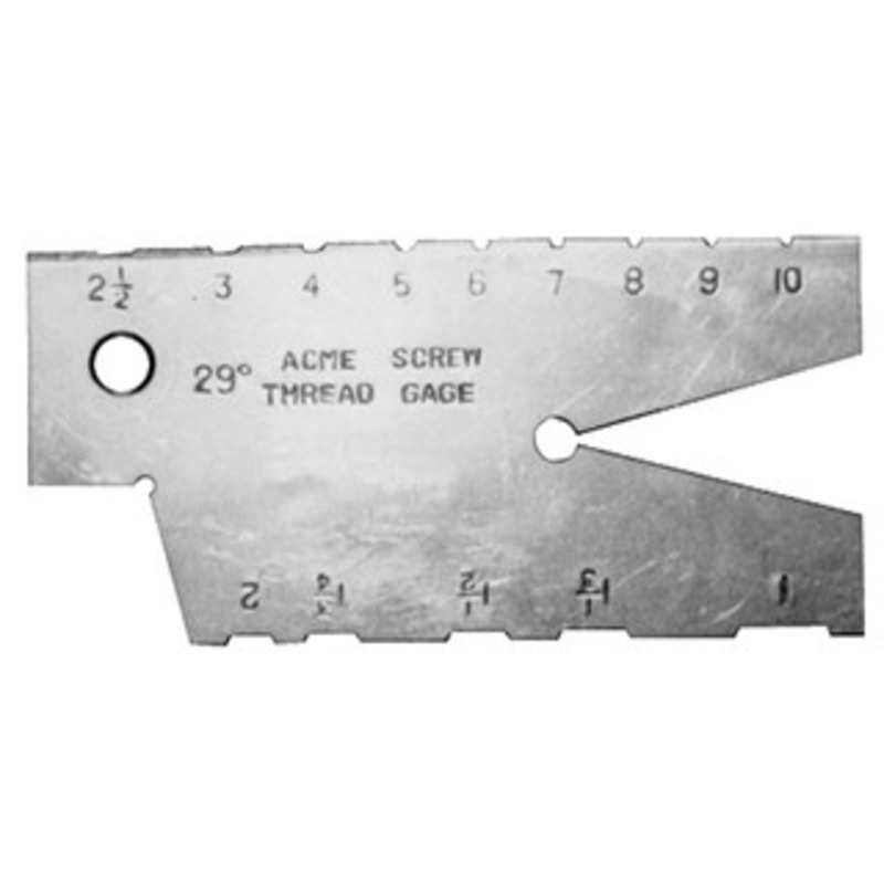 Precise 29 Acme Screw Thread Gage – 4901-0031