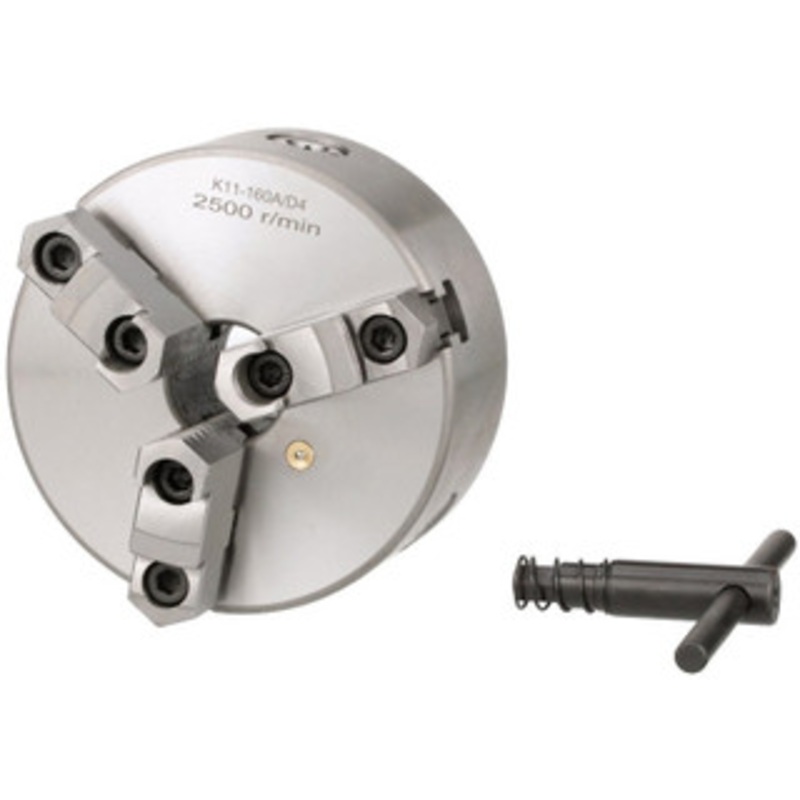 Precise 6 3-Jaw D1-4 Direct Mount Self Centering Scroll Chuck – 3900-4606
