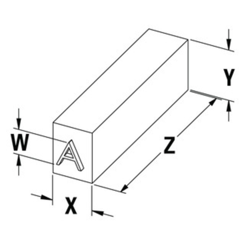 Tapmatic 10 Number Stamp Set, 5 mm Number Height – 5707106004