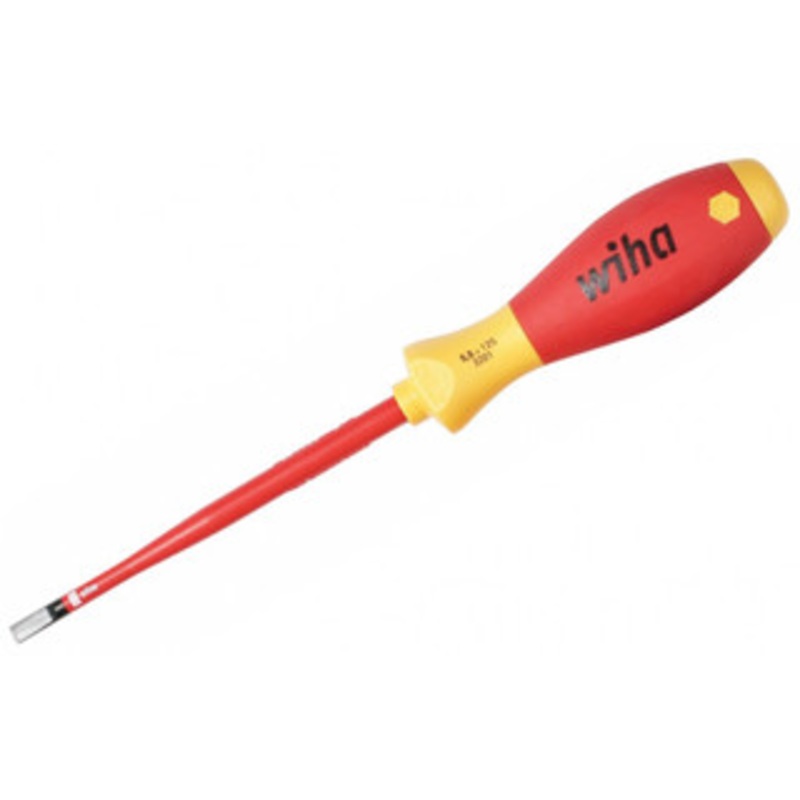 Wiha Insulated SlimLine Slotted Screwdrivers