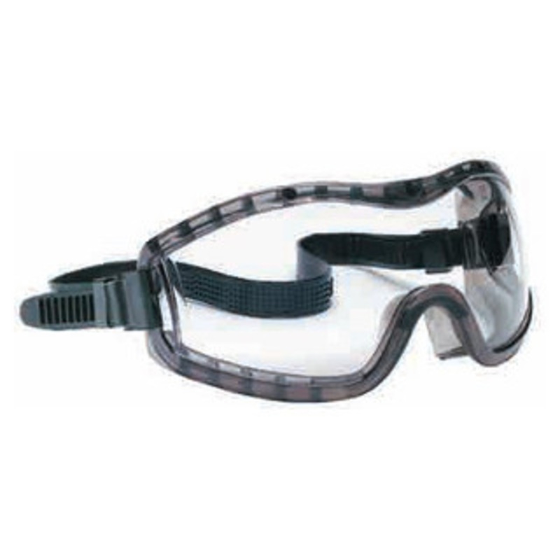 Crews Stryker Safety Goggles, Clear Lens, Smoke Frame – 56-685-1