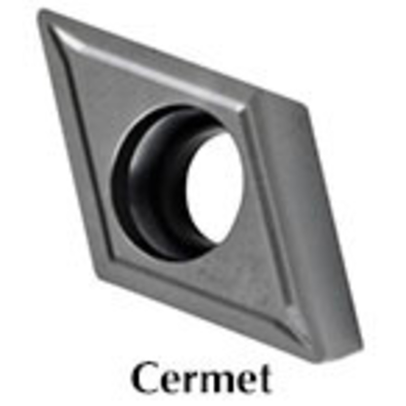 Precise DCMT/HF Coated 55 Diamond Positive Rake Cermet Insert (Pack of 10) – 6003-8028