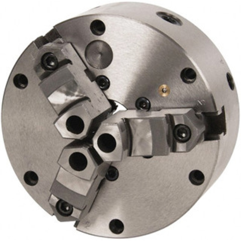 Precise 3 & 6 Jaw Plain Back Zero-Set Self Centering Lathe Chucks