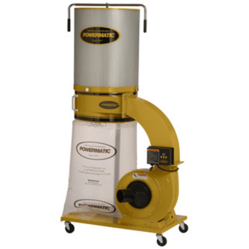Powermatic PM1300TX-CK Dust Collector, 1.75 HP, 1-Phase, 115/230V, 2-Micron Canister Kit – PM9-1791079K