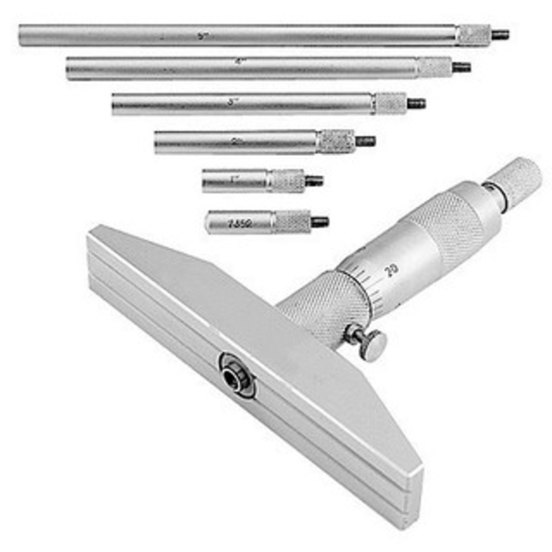 Precise Depth Micrometer Sets