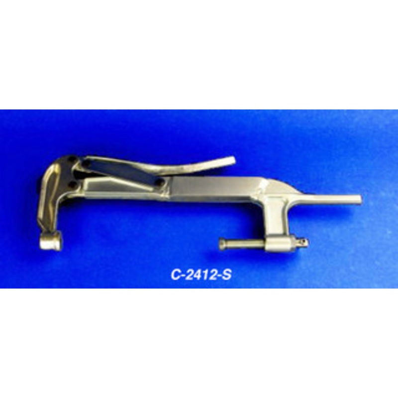 Knu-Vise C-Clamp Short Spindle 3.25 Throat Depth – C-2412-S