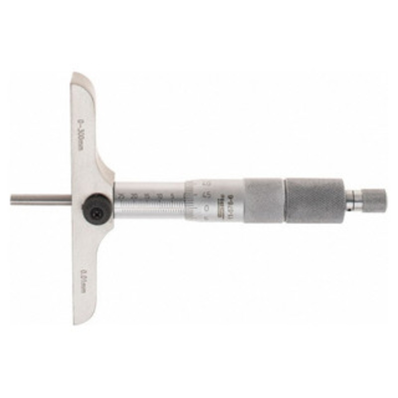 SPI Depth Micrometer, 0-300mm Range, 102mm Base – 11-576-6