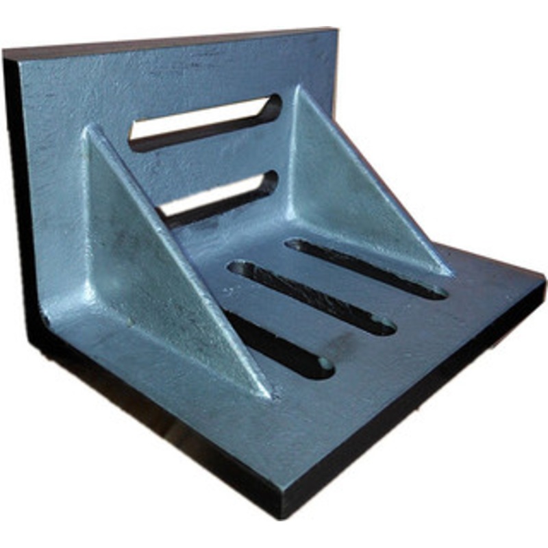 Precise 10 x 8 x 6 Slotted Angle Plate – Webbed – 3402-0310