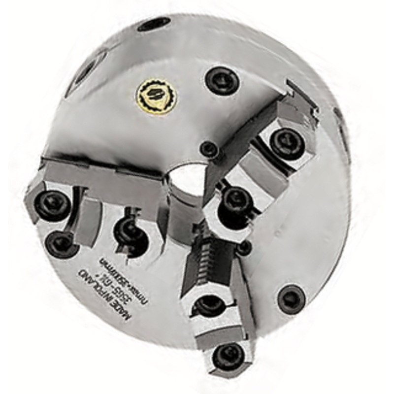 Bison 3-Jaw 2Pc. Set-Tru Scroll Chuck Hard Reversible Jaw 5 Dia. – 7-866-0500