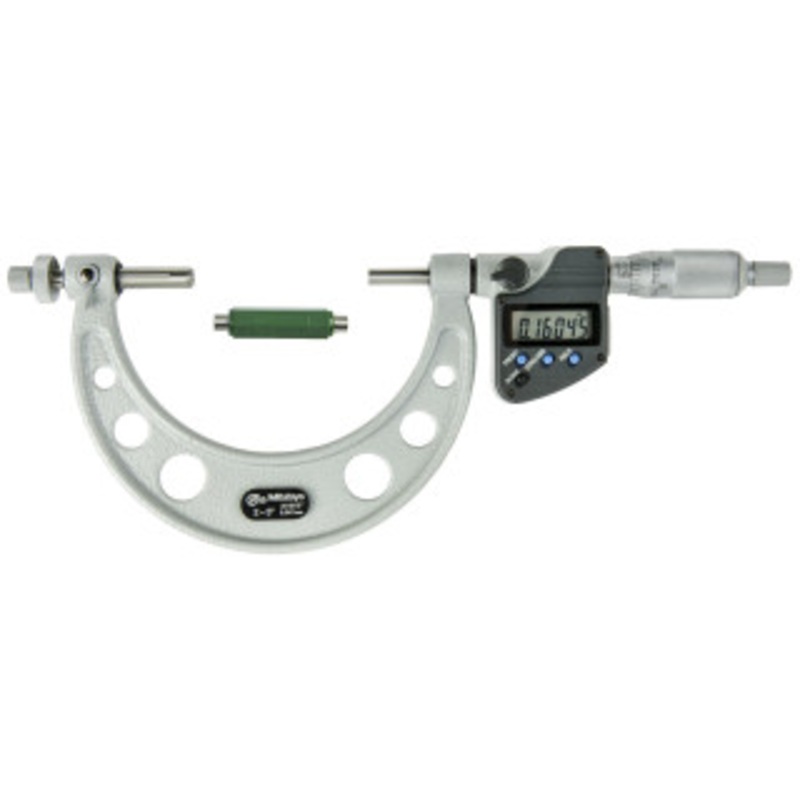 Mitutoyo Gear Tooth Micrometers, Series 324 Interchangeable Ball Anvil Type