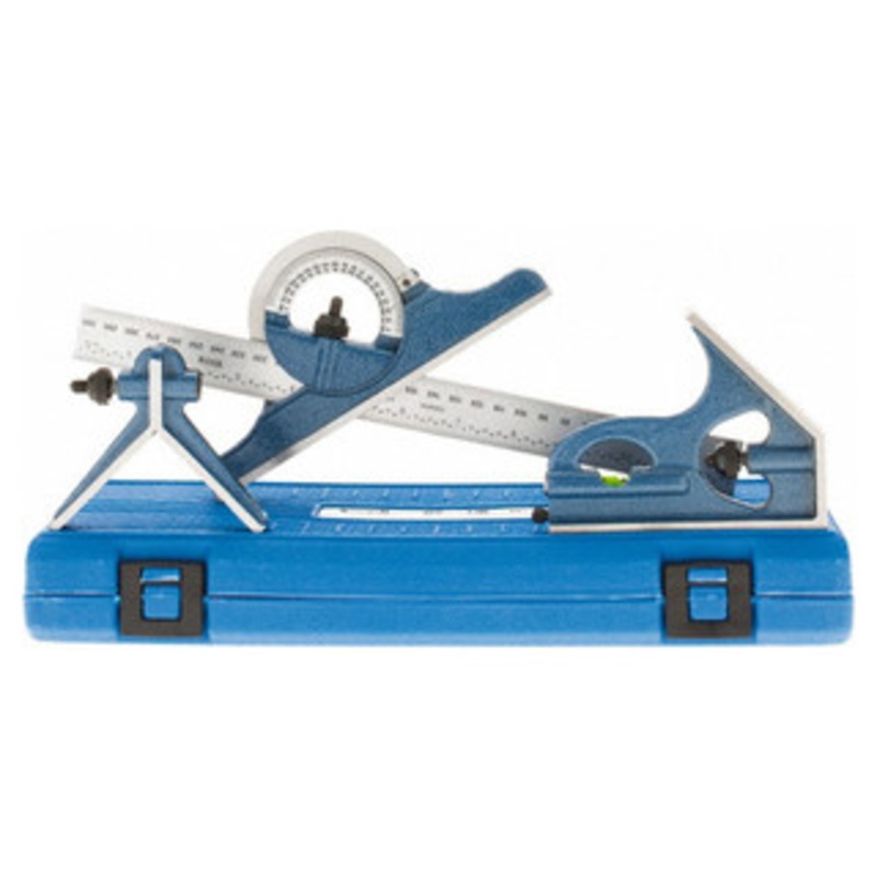 SPI 12 Combination Square 4pc. Set, E/M with Cast Head – 30-230-7