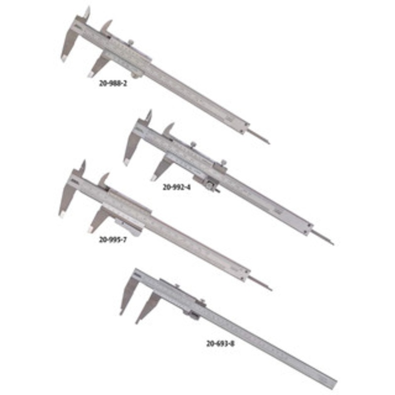 SPI Vernier Calipers, Inch and Metric