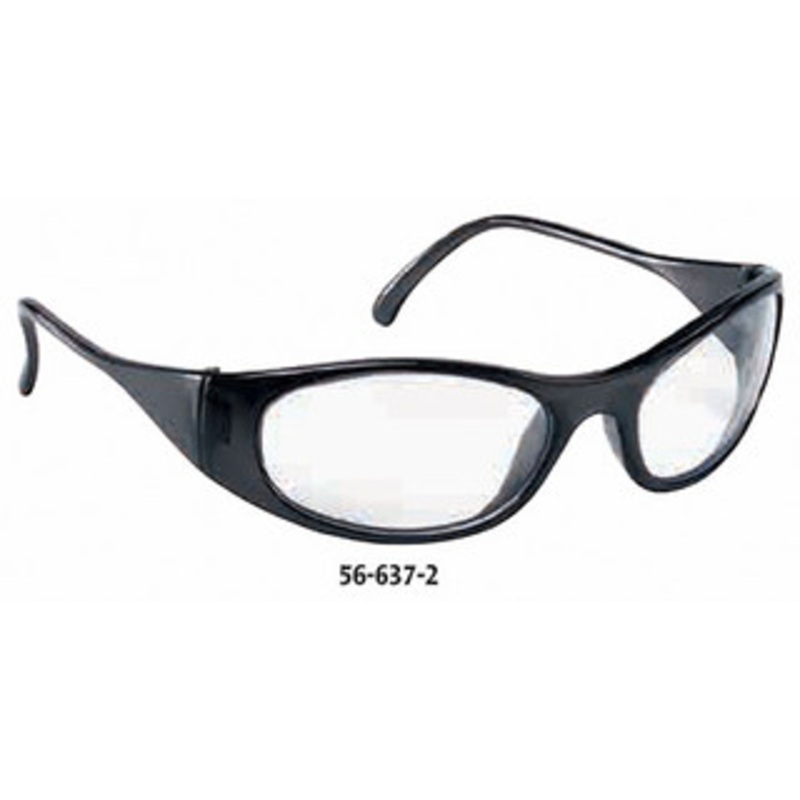 Crews Frostbite2 Safety Glasses, Gray Lens – 56-638-0