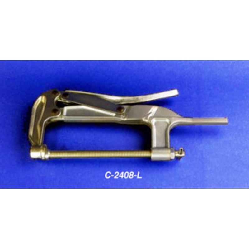 Knu-Vise C-Clamp Long Spindle 3.25 Throat Depth – C-2408-L