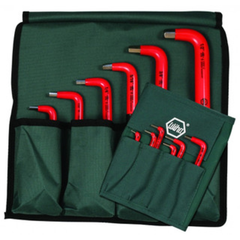 Wiha Insulated Inch Hex L-Key 12 Piece Set – 13694