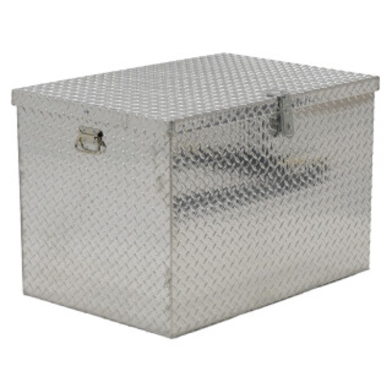 Vestil Aluminum Treadplate Portable Tool Box, 36 x 24 x 24 – APTS-2436