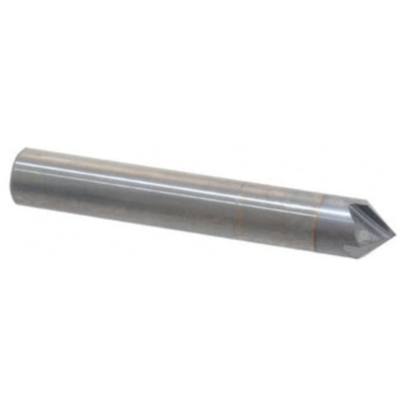 Accupro Single End 4-Flute TiCN Coated 90 End Chamfer Mill, 3/8 Size, 2-1/2 OAL – 37-341-5