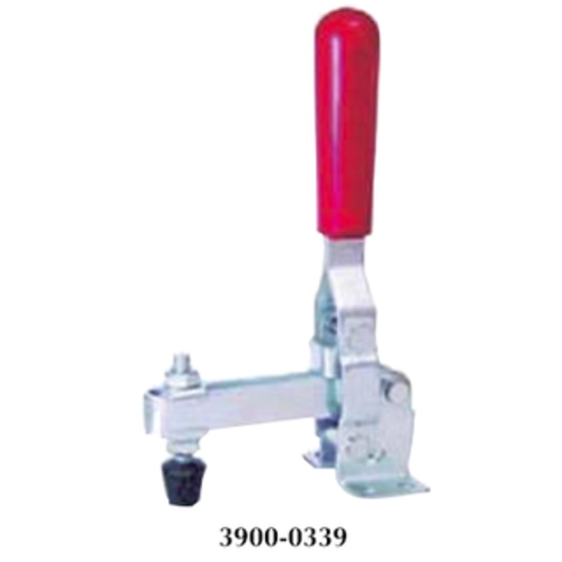 Precise Vertical Toggle Clamps, Flanged Base U-Bar