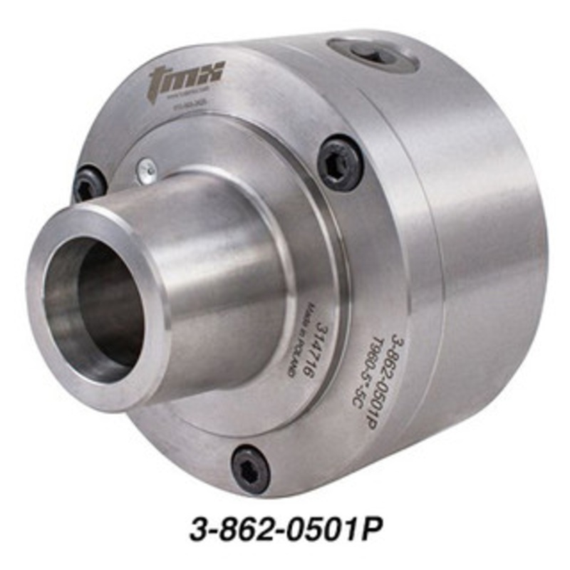 TMX 5C Steel Body 5 Inch Collet Chuck, Plain Back – 3-862-0501P