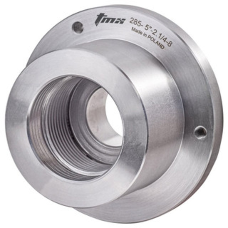 TMX Threaded Backplate for SET-TRU Chucks, 8in Threaded 2.3/8-6 – 3-876-084P