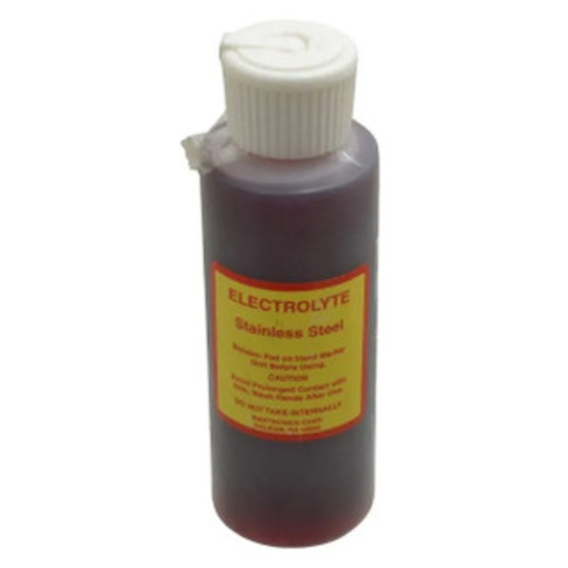 ETCH-O-MATIC Stainless Steel Etcher Electrolyte Solution, 4 oz. – 77-168-3