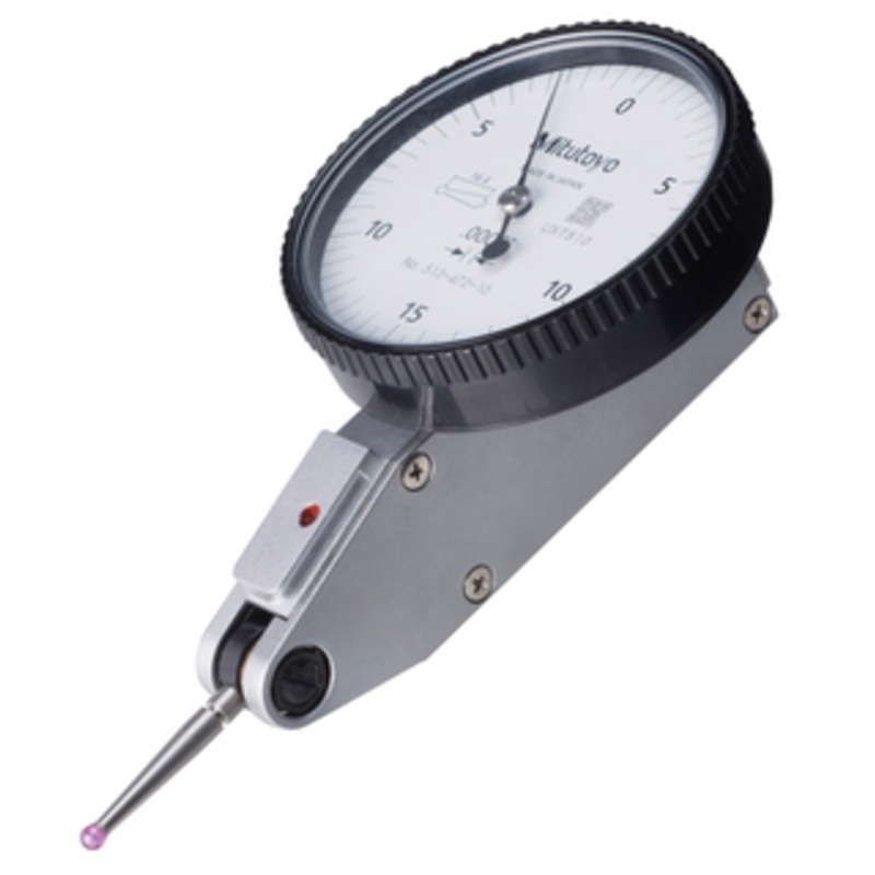 Mitutoyo Dial Test Indicator, Horizontal Type, Basic Set, 0 – 0.03 – 513-472-10E