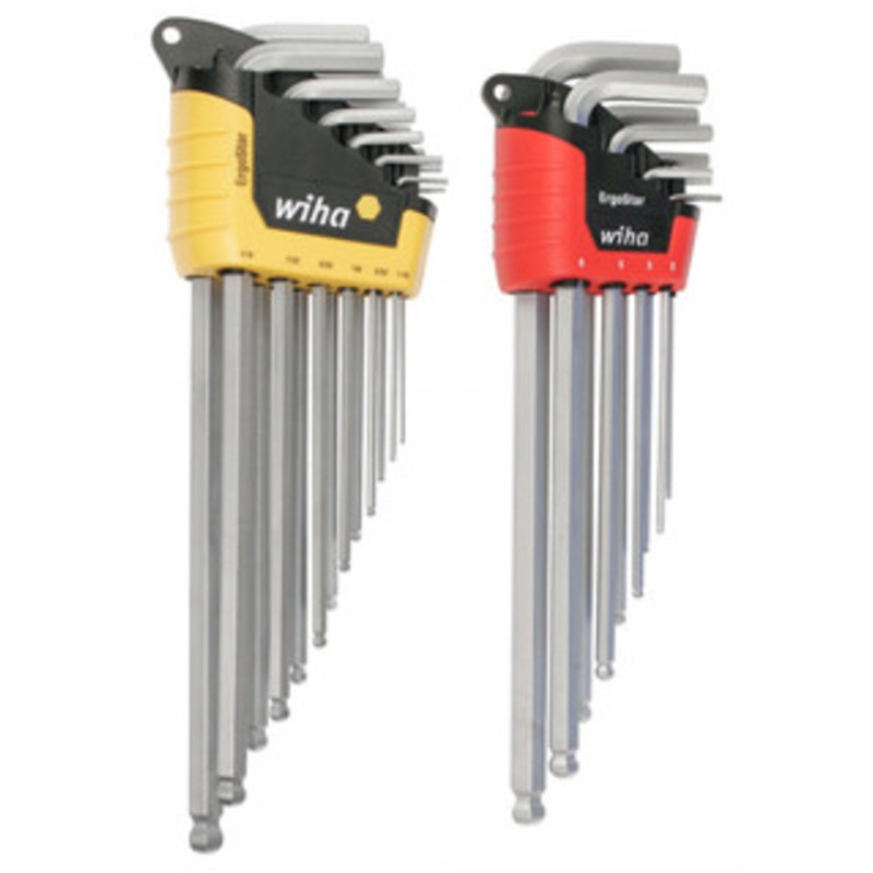 Wiha ErgoStar Ball End Hex L-Key Inch/Metric 22 Piece Set – 66982
