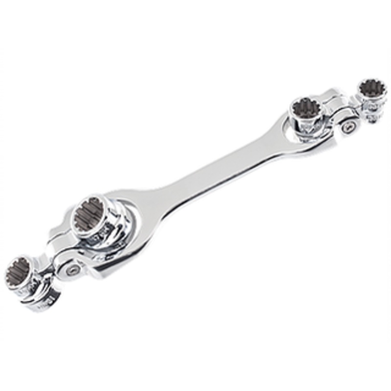 Lumax 8-in-1 Metric Oil Drain Plug Swivel Wrench – LX-1866