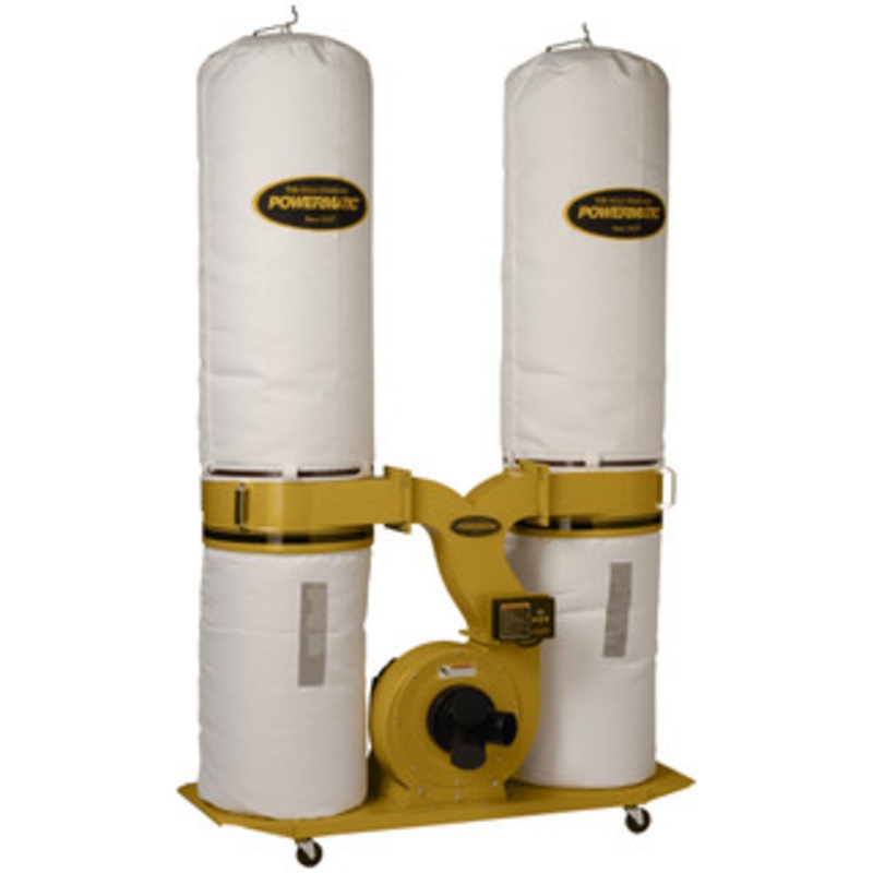 Powermatic PM1900TX-BK1 Dust Collector, 3 HP, 1-Phase, 230V, 30-Micron Bag Filter Kit – PM9-1792071K