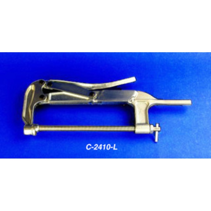 Knu-Vise C-Clamp Long Spindle 3.25 Throat Depth – C-2410-L