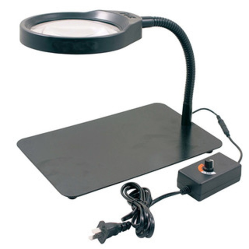 Precise 8X LED Light Desktop Magnifier – 8070-0001