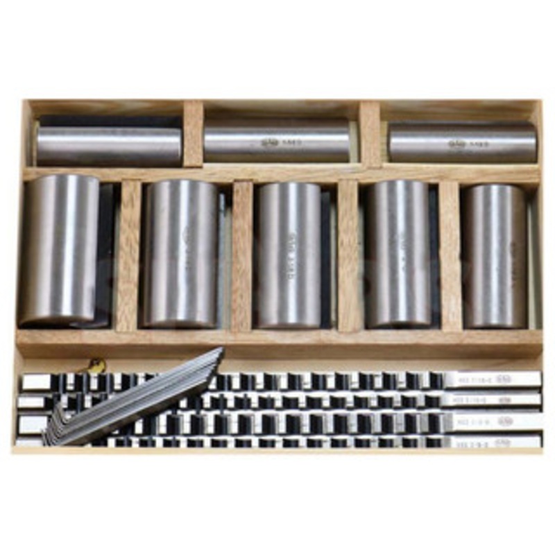 Precise No. 40A HSS Keyway Precision 22 Piece Broach Set – 404-625