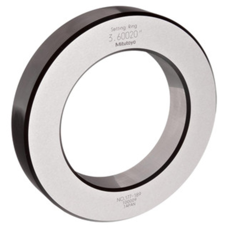Mitutoyo Steel Setting Ring, 3.6 – 177-189
