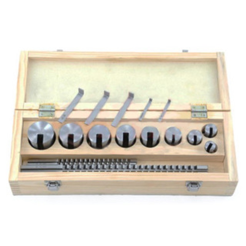 Precise No. 10A HSS Keyway Standard 18 Piece Broach Set – 404-620-1