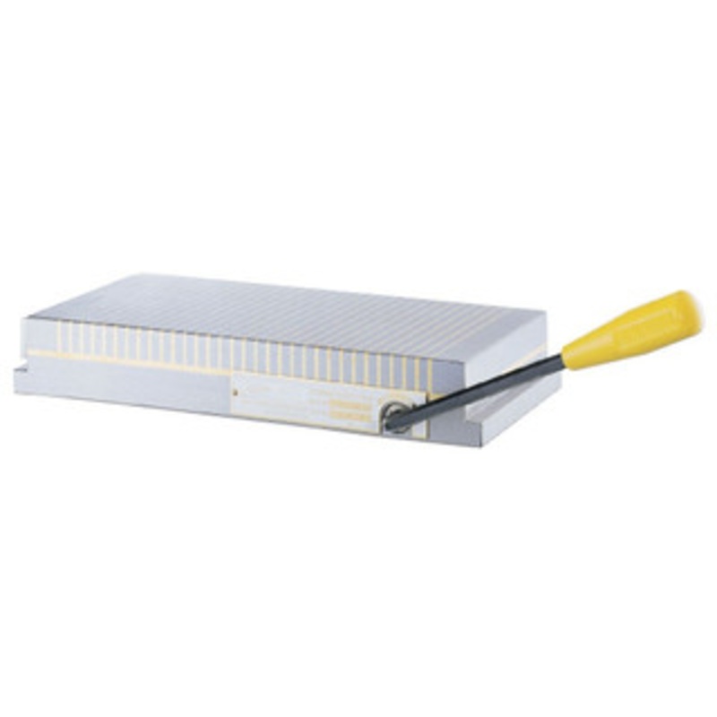 Precise Pro-Series 5 X 10 Standard Pole Permanent Magnetic Chuck – 3402-1802