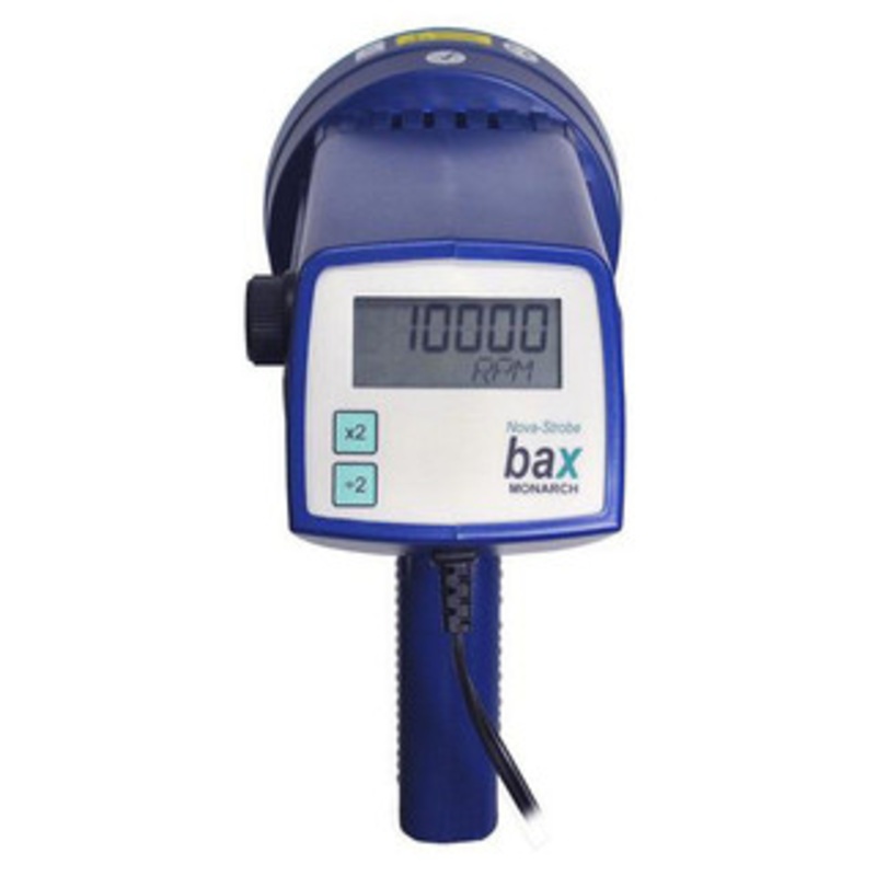 Monarch Instrument Nova-Strobe BAX AC Powered Stroboscope, Basic 115 Vac w/ NIST Certificate – 6206-010-CAL