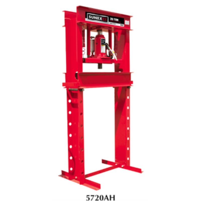 Sunex 20 Ton Air/Hydraulic Shop Press – 5720AH