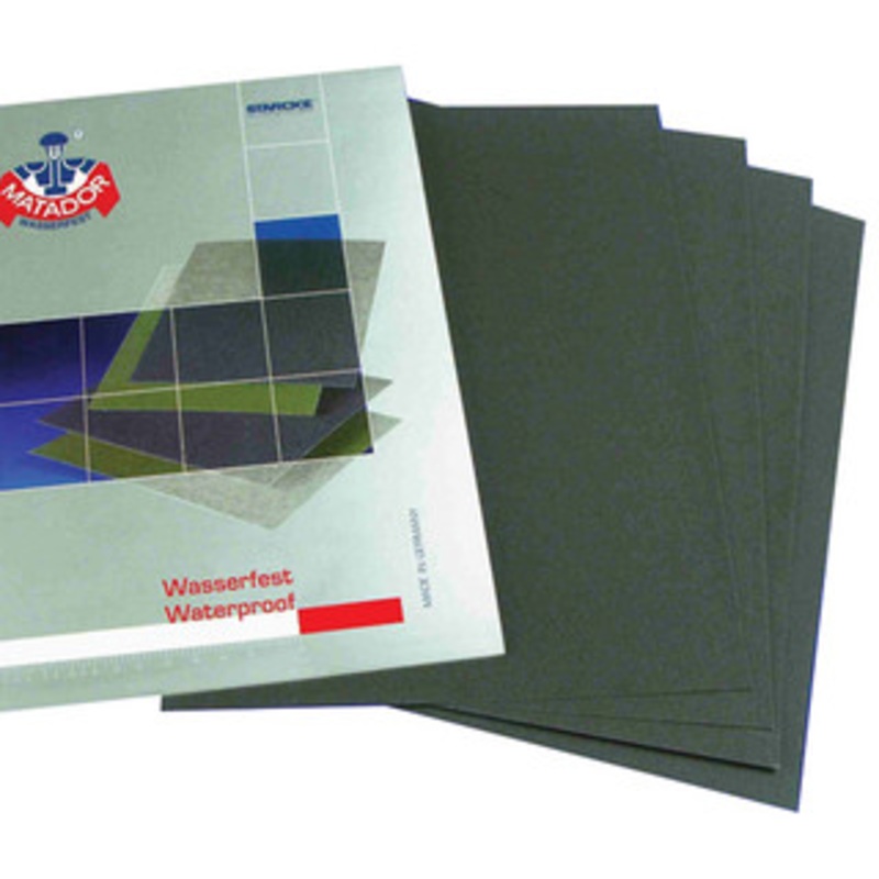 Grobet Matador Waterproof Paper 180 Grit – 10.039