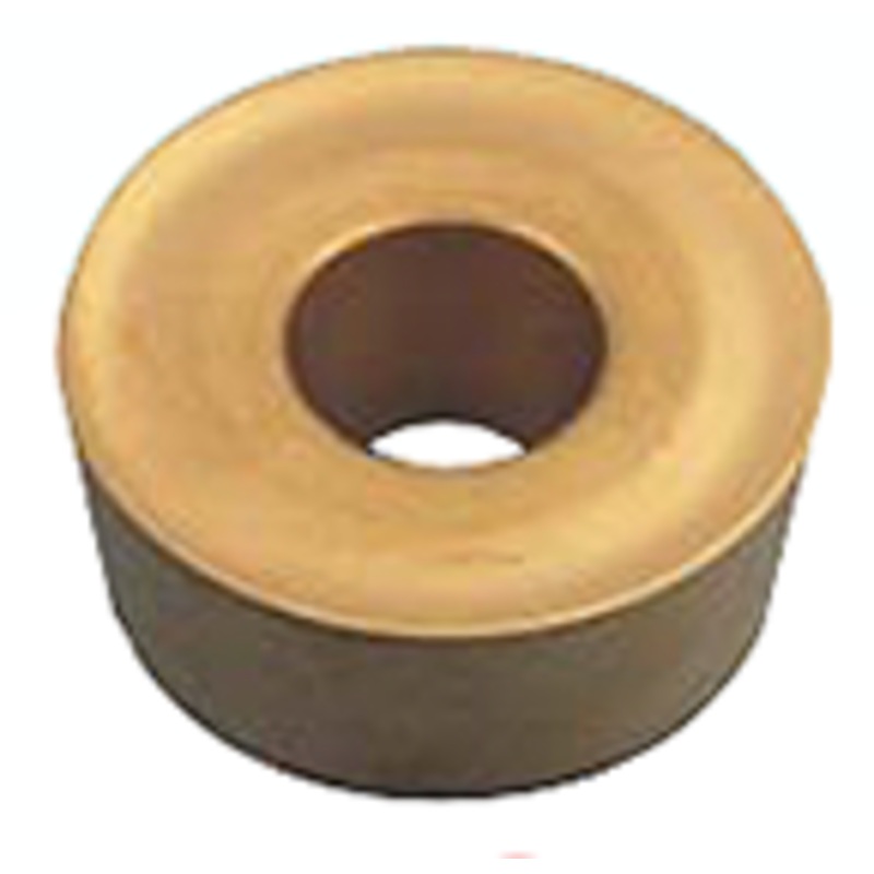 Precise RCMT-0602 Tin Coated C-6 Round Carbide Insert (Pack of 10) – 6034-3062