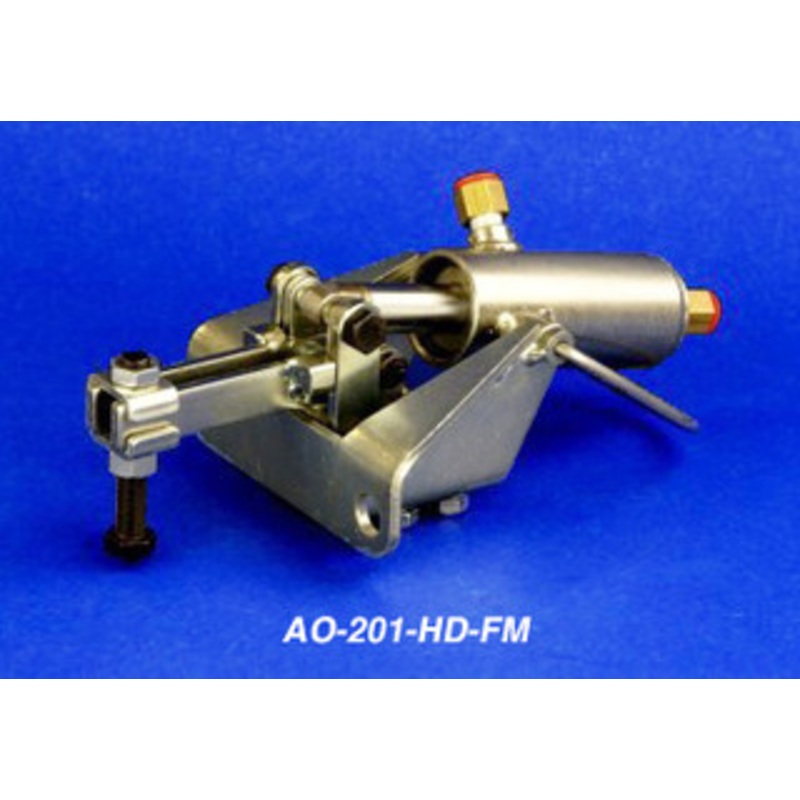 Knu-Vise Heavy Duty Air Operated Hold Down Clamp 2.53 Throat Depth – AO-201-HD-FM