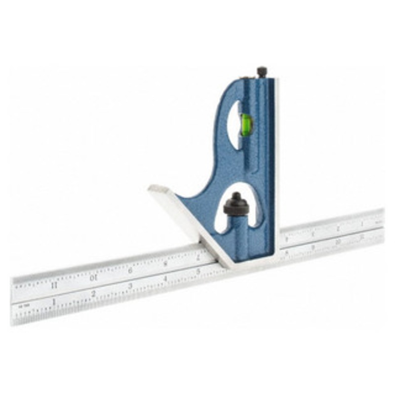 SPI 12 Combination Square 2pc. Set, 16R with Cast Head – 30-224-0