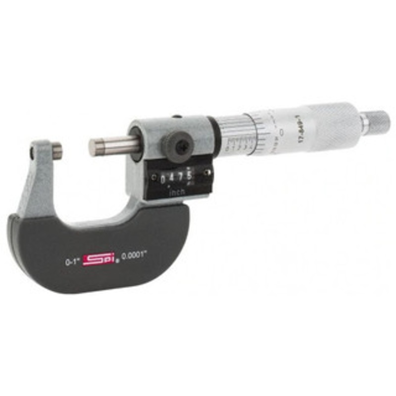 SPI Digit Outside Micrometer, 0-1 – 17-849-1