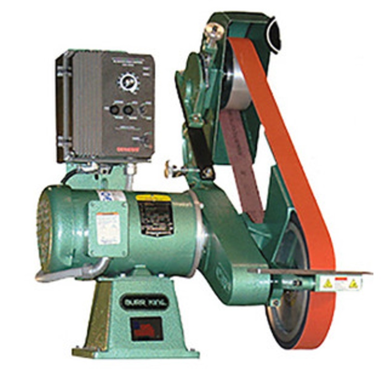 Burr King Two Wheel Belt Grinder 8Contact Wheel – 99440