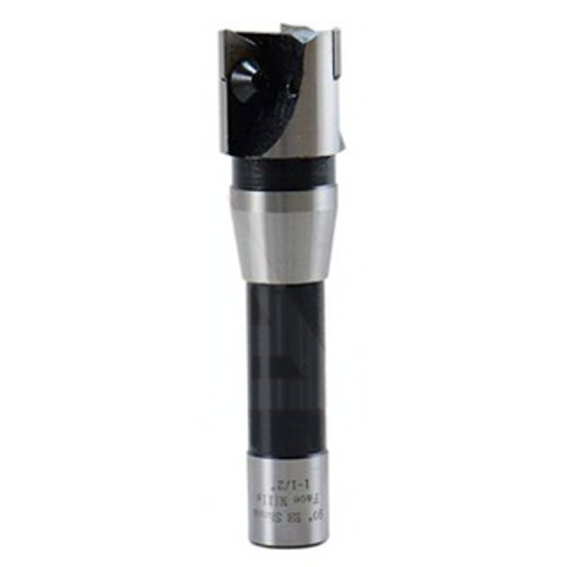 Precise R8 Shank, 1-1/2 Carbide Indexable End Mill – 404-916