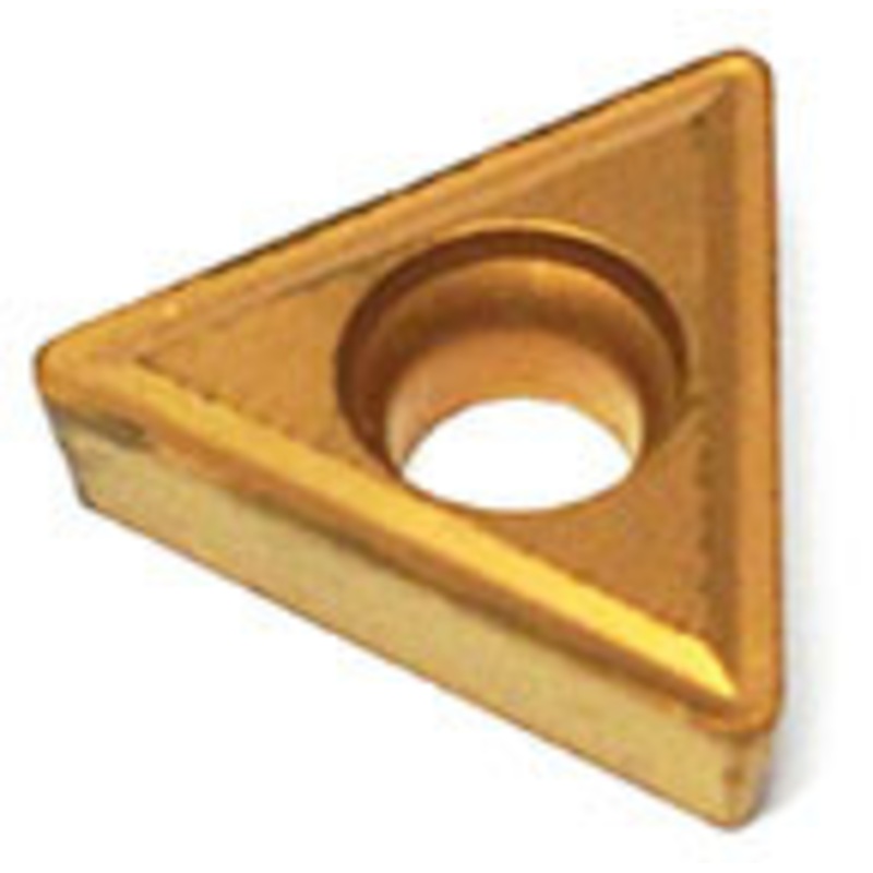 Precise TCMT TiN Coated Triangle Positive Rake Carbide Inserts (Pack of 10)