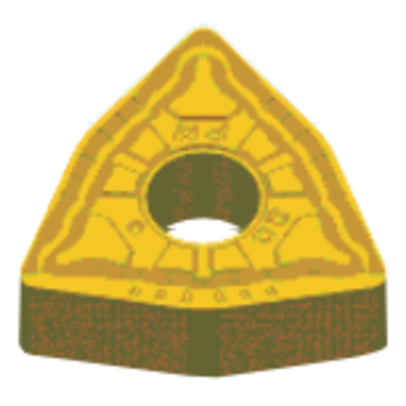 Precise WNMG-433 TiN Coated (C-5) Negative Rake Carbide Insert Pack of 10 – 6052-2433