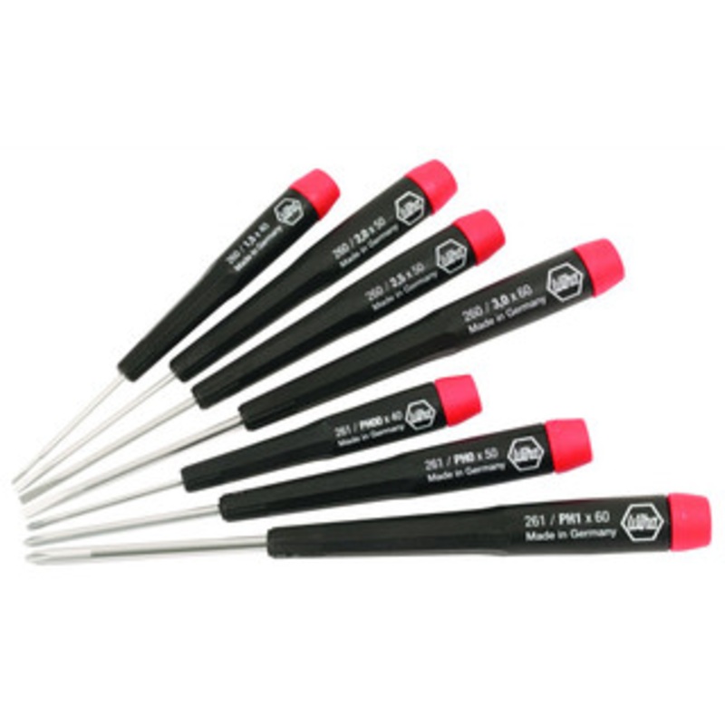 Wiha Precision Slotted/Phillips Screwdriver 7 Piece Set – 26197